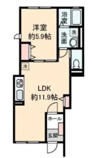 GOOD TIME【1階】の間取り