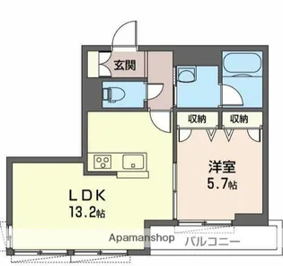 埼玉県さいたま市浦和区領家4丁目【マンション】の間取り
