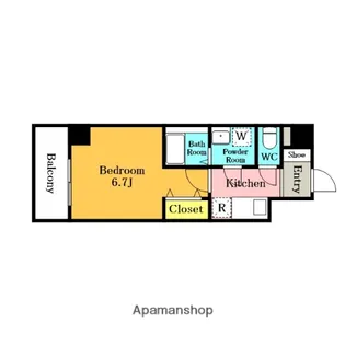 アーバンパーク北浦和【2階】の間取り