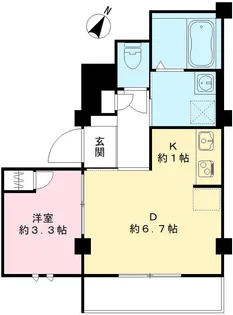 グラン ソレイユ【205号室号室】の間取り