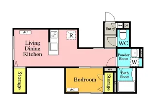 埼玉県さいたま市浦和区領家1丁目【アパート】の間取り