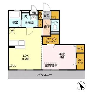 ロイヤルヒルズ【3階】の間取り