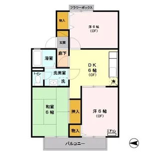 セジュールソフィア Ⅴ【2階】の間取り