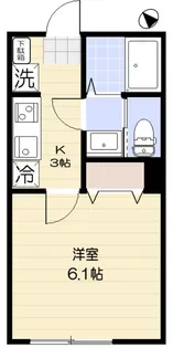 エクセラン北浦和【4階】の間取り
