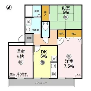 ハイカムール駒形【3階】の間取り