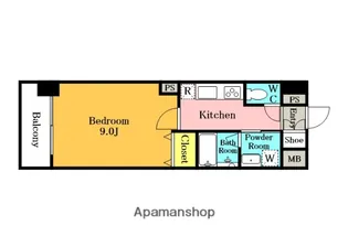 TCS北浦和レジデンス【4階】の間取り