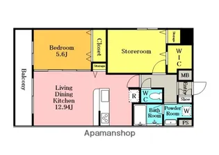 TCS北浦和レジデンス【11階】の間取り
