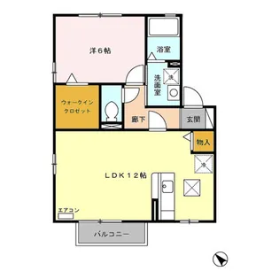 ステラコート【1階】の間取り