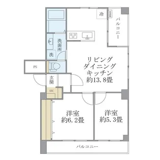 ISM常盤【3階】の間取り