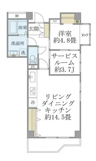 ISM常盤【4階】の間取り