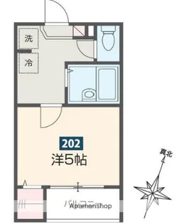 ゴールデンハウス南与野【2階】の間取り