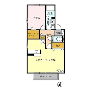 サンモール A【2階】の間取り