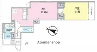YSジュピター【2階】の間取り