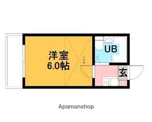 CERISIER【103号室】の間取り