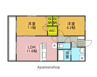 MH浦和【1階】の間取り