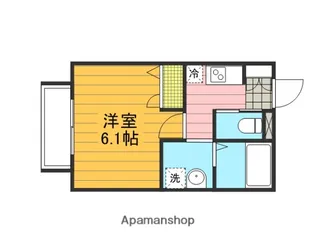 イエリーハイツ【202号室】の間取り