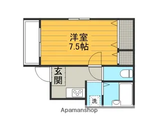 プチメゾン【102号室】の間取り