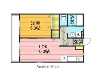 ブライトⅡ【1階】の間取り