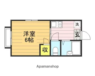 パールハイツ【103号室】の間取り
