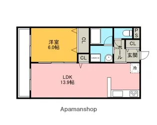 K&S【3階】の間取り