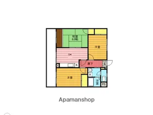 スターマンション【3階】の間取り