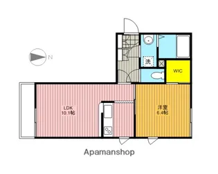 メゾン・ブランカ【203号室】の間取り