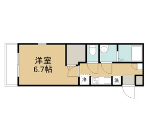 リブリ・立花【3階】の間取り
