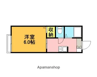 ジュネスハイム【1階】の間取り