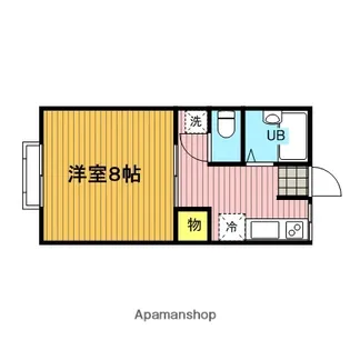 シティハイムH&R【201号室】の間取り