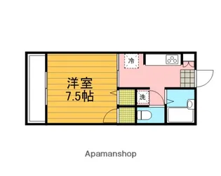 ハイツリーベ【105号室】の間取り