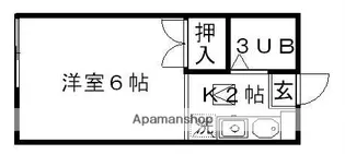 カレッジハウスⅠ【103号室】の間取り