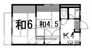 シティハイム木崎【101号室】の間取り