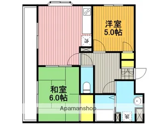 グレイストーエイⅠ【101号室】の間取り