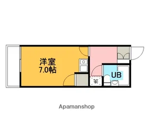 ブランシュ【101号室】の間取り