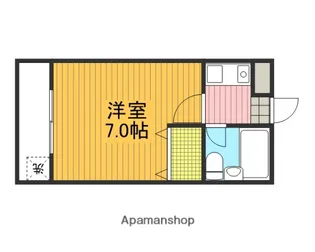 ドームクレアール【305号室】の間取り