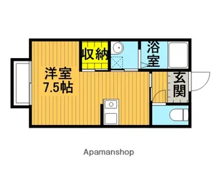 パルフラッツ沙羅【2階】の間取り