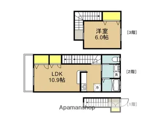 ニューピア【201号室】の間取り