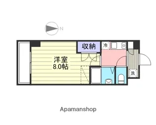 エトワール【2207号室】の間取り