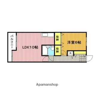 JUNヴィラ栄和【3階】の間取り