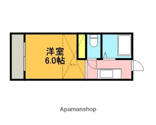 小島ハイツ【206号室】の間取り