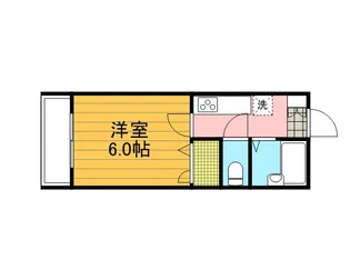 カレッジハウスⅧ【1階】の間取り