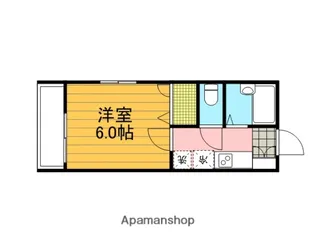 カレッジハウス11【2階】の間取り
