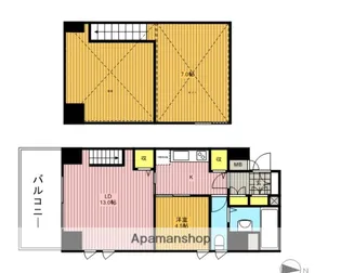 KEYAKI HOUSE【3階】の間取り