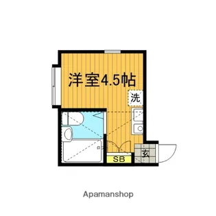 ミーター浦和Ⅱ【105号室】の間取り