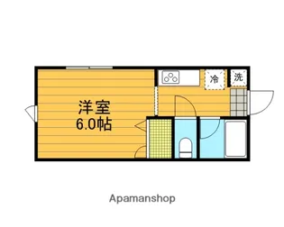 FAM【201号室】の間取り