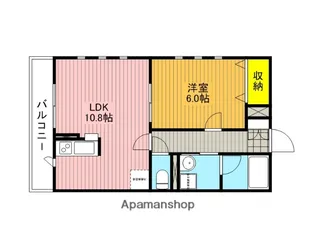 サンフレックス【1階】の間取り