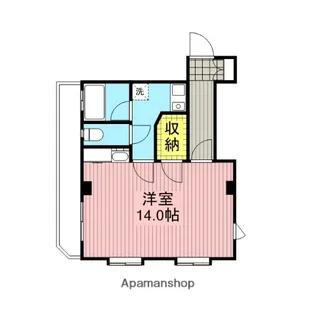 アドミラル【302号室】の間取り