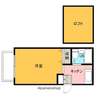 パークフレンド蓮見【2階】の間取り