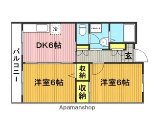 吉川ビル【3階】の間取り