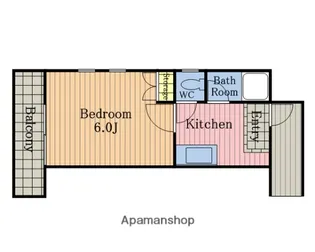 ツインレイクⅡ【2階】の間取り